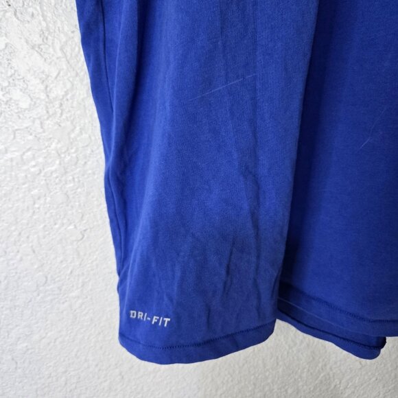 Nike Shirt Mens Extra Large Blue Dri-FIT Athletic Tee Lightweight Performance - Picture 2 of 8